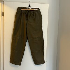 Aritzia dark green pants